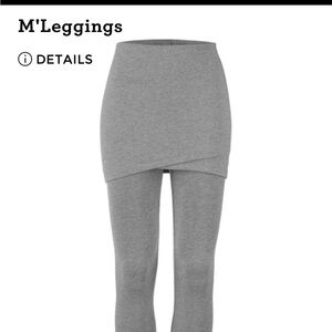 Cabi Gray Skirted Leggings